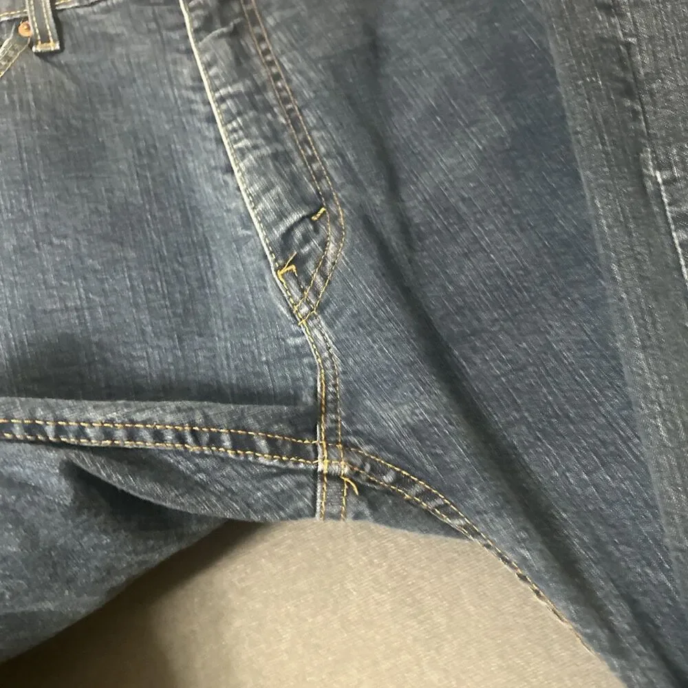 Levis 505 Jeans Mens Size 36x32 Blue Denim Straight Leg Lot Of 2